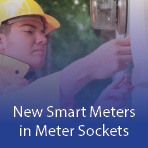 New Smart Meters in Meter Sockets