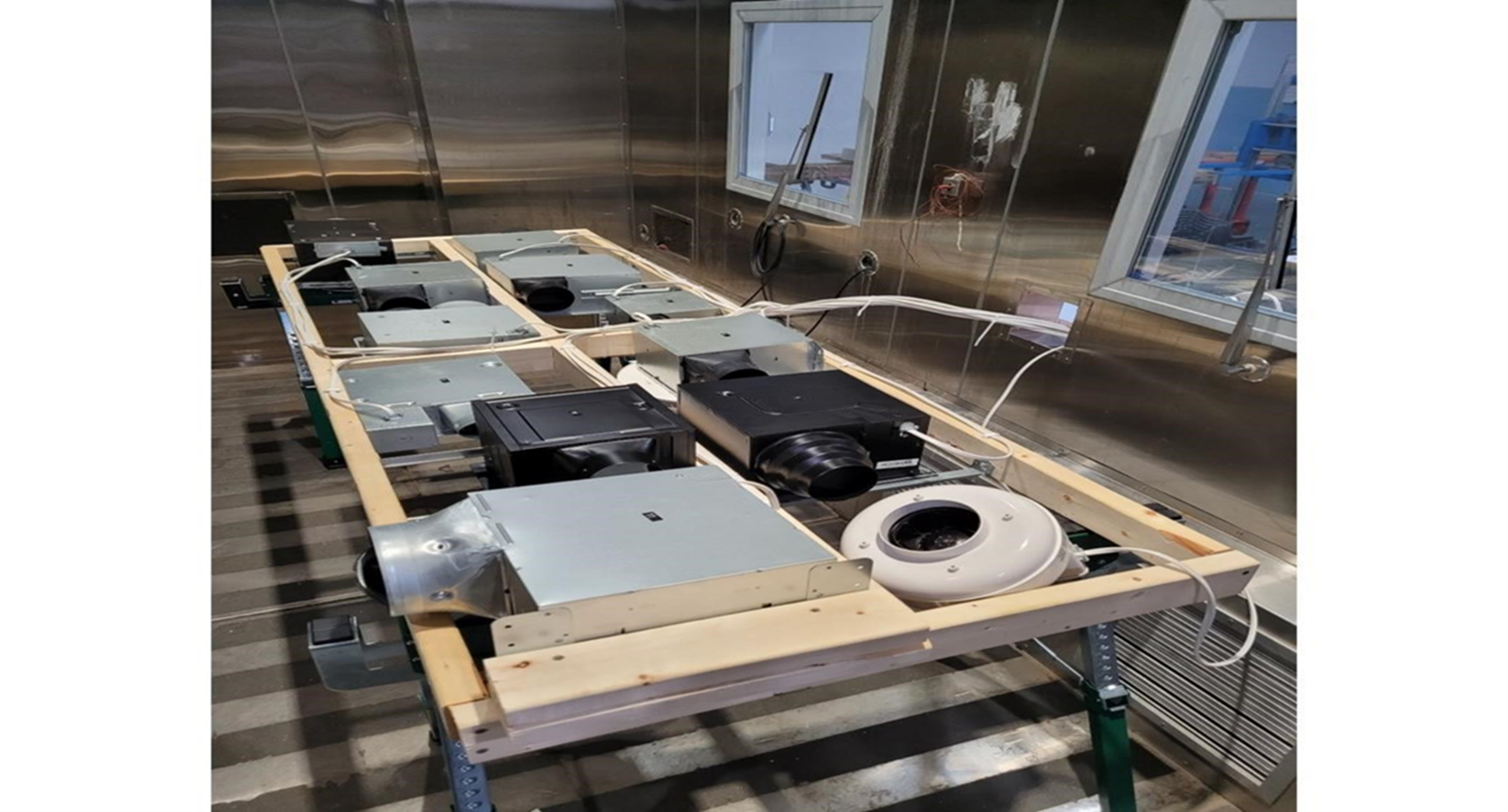 Laboratory equipment and testing courtesy of Schneider Electric