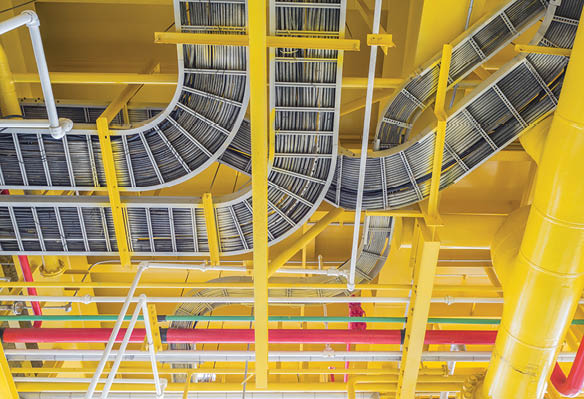 Power, Light, and Data Rely on Cable Management, Receptacles, and More